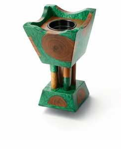 Brûleur d'encens portable, brûleur de Bakhoor personnalisé en bois pour homme, Mubkhar, brûleur de Bakhoor arabe, décoration d'intérieur, qualité supérieure - Product Image 3