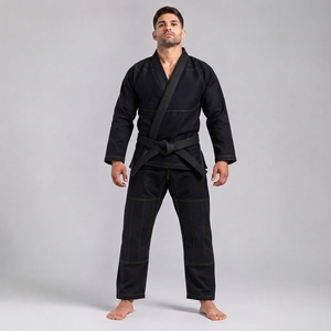 Tenue de grappling athlétique professionnelle avec veste et pantalon renforcés, conçue pour l'entraînement, la compétition et l'usage quotidien - Product Image 5