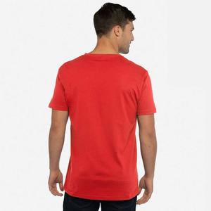 Casual Style 190g Jersey Fabric <b>T</b>-<b>Shirts</b> 100% <b>Polyester</b> Plain Dyed Solid Pattern 190 Grams V-Neck Blank Design - Product Image 4