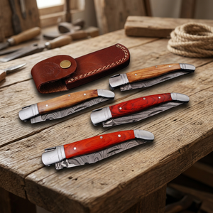 Couteau à steak pliant multifonction de style français, couteau de poche d'extérieur avec support ODM OEM personnalisé - Product Image 4