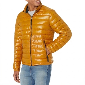 Blouson matelassé surdimensionné personnalisé pour homme, manteau d'hiver épais, streetwear à marque privée - Product Image 2