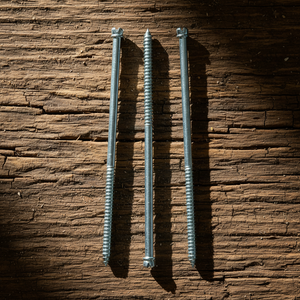 Tornillos para Madera de Doble Rosca, Métricos y en Pulgadas, Cabeza Ranurada, Rosca Parcial, Clase 4.8 6.8, Acero al Carbono Zincado, Estándar DIN PDC M6-M12 - Product Image 1