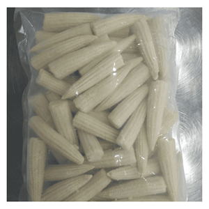 Maíz bebé congelado IQF procesado a partir de maíz bebé fresco para mezclas de vegetales congelados, uso en catering, cocina e industria alimentaria, Vietnam - Product Image 6