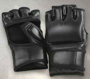 Guantes de Boxeo XERET SPORTS MMA-004 de Alta Calidad, de Cuero PU, Palma Abierta, Transpirables, Antideslizantes, con Cierre de Gancho y Bucle, Soporte para Muñeca - Product Image 3