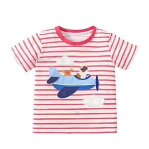 Camiseta para Bebé Niño, Estilo Casual y Moderno, Venta al Por Mayor, Calidad para Exportación, 100% Algodón, Tacto Suave, Colección de Año Nuevo - Product Image 1
