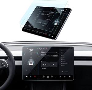 Film de protection d'écran tactile pour Tesla Model 3 Highland HD, verre trempé mat, protection d'écran de navigation - Product Image 1