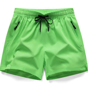 Pantalones Cortos Deportivos Ecológicos para Hombre, de Secado Rápido, con Logotipo Frontal, Cordón Ajustable, Cintura Elástica y Tejido de Punto de Tiro Medio - Product Image 6