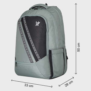 Arctic Fox Caution Sea Spray <b>Laptop</b> <b>Backpack</b> with Solar Panel Oxford Nylon Modern Travel Office Bag - Product Image 5
