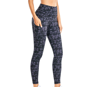 Leggings de sport pour femme, effet ventre plat, haute élasticité, effet push-up, pour fitness et yoga - Product Image 1