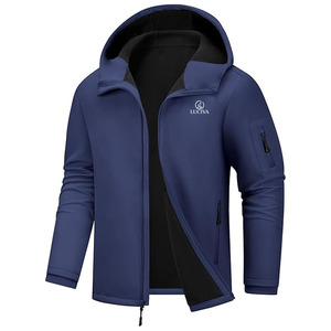 Chaqueta Softshell para Hombre LUCIVA Arctic Navy: La Chaqueta Softshell Híbrida de Primera Calidad para Clima Frío - Product Image 1