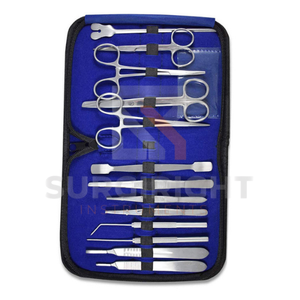 Couteau ovale à boucle pour fermeur de chevaux en acier inoxydable, manche en bois de caoutchouc, instrument vétérinaire pour le soin des sabots par Blush Surgi - Product Image 2