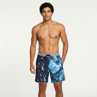 Shorts de bain pour hommes, unis, écologiques, respirants, séchage rapide, taille mi-haute, taille élastique, décontractés