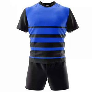 ชุดเสื้อและกางเกงรักบี้ OEM สำหรับทีมมืออาชีพ ใช้ในการฝึกซ้อมและการแข่งขัน - Product Image 2
