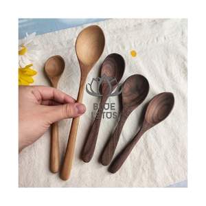 Cucharas de Madera Ligeras 2026, Ideales para Viajes y Loncheras, Madera Pura, Limpia, Segura, Conveniente y Sostenible - Product Image 1