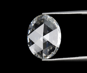 Diamant de laboratoire ovale taille rose de 1 à 5 carats, cultivé par HPHT/CVD, certifié IGI, percé au laser, couleur E, clarté VVS-VS, pour la joaillerie (vente en gros) - Product Image 3