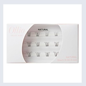 ขนตาปลอมสีธรรมชาติ Ollio Pearl Mascara Salon Eyelash Extension แบบแพ็คเดี่ยว - Product Image 6