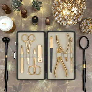 Juego de Manicura y Pedicura Profesional Clásico al por Mayor, Kit de Cuidado de Uñas 4 en 1, Cortaúñas, Herramientas para Cutículas, Bolsa - Product Image 2