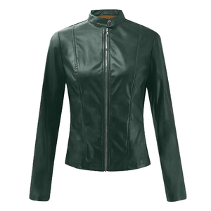 Vestes en cuir pour femmes de haute qualité, cuir véritable, taille personnalisée, veste en cuir très vendue pour femme - Product Image 4