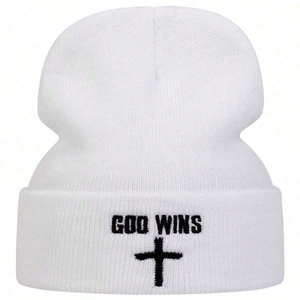 Gorro de Invierno para Mujer, 100% Algodón, Diseño a Cuadros, con Borde, de Alta Calidad, Unisex, para Viaje - Product Image 4