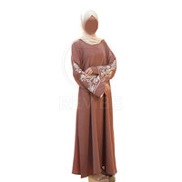 Nouvelle Arrivée : Abaya Élégante pour Femme, Longue, Manches Longues, Tenue Islamique Moderne, Usage Quotidien