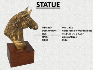 STATUE DE CHEVAL VOLANT PLAQUÉ NICKLE sur BASE EN MÉTAL pour LA DÉCORATION DE LA MAISON Conception étanche écologique - Product Image 4