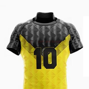 Uniforme de Rugby Sublimado en Poliéster Personalizado para tu Equipo, de Secado Rápido y Transpirable para Adultos, en Oferta - Product Image 4