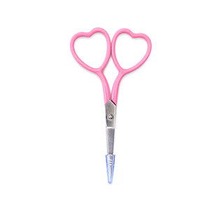 Heart Shaped Embroidery Scissors Fine Tip Stainless Steel Sewing Needlework Craft <b>Thread</b> Cutting <b>Tool</b> - Product Image 2