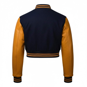 Wholesale Men's Customizable <b>Canvas</b> Varsity Jackets with Windproof Quick Dry Features Winter Ready OEM Service - Product Image 3