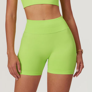 Shorts de Yoga de Cintura Alta para Mujer, Verano 2026, Ajustados y Levanta Glúteos, para Deportes, Running y Fitness de Secado Rápido - Product Image 5