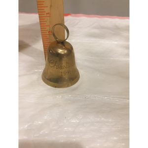 Christmas Bells Brass Golden Shiny Finished with <b>Red</b> Color <b>Ribbon</b> Jingle Hanging Ornaments Tree Decoration Christmas Season - Product Image 5