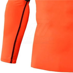 Breathable Long Sleeve Men Rash Guard For <b>Surfing</b> Swimming Quick Dry Uv Sun Protection Athletic Shirt - Product Image 4
