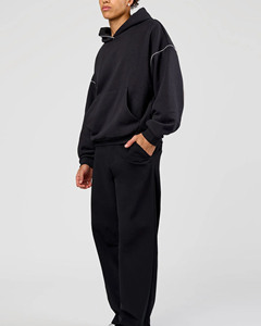 Minimal Black Streetwear Hoodie Alternative names: * Premium Oversized <b>Pullover</b> Hoodie * Essential Heavyweight Hoodie * Urban - Product Image 1