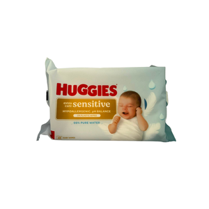 Lingettes pour bébé extra douces, écologiques, non tissées, pour peaux sensibles, 48 lingettes par paquet (8 paquets) - Product Image 1