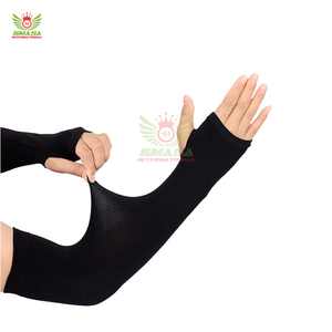 Manchons de refroidissement pour bras, protection solaire UV, accessoires de sport pour le basketball, en Spandex/Polyester, couleur et modèle personnalisables - Product Image 4