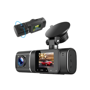 Sudex Dual Lens Car Dash <b>Camera</b> Front/Rear 1080P Parking Monitoring Loop Recording Vehicle <b>Security</b> with WiFi & App Control - Product Image 5