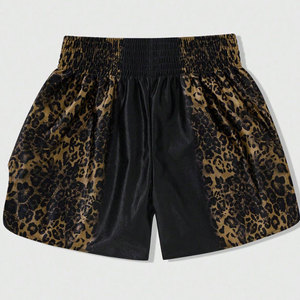 Shorts thaïlandais en tissu léger, style taille élastique, confortables et respirants - Product Image 2