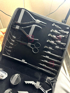 Juego de Herramientas de Peluquería de Acero Inoxidable de Color Único, Confiables y Cómodas, con Logotipo Personalizado, Herramientas Profesionales para Extensiones de Cabello - Product Image 6