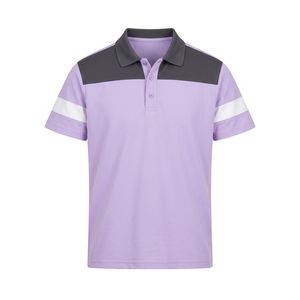 Polo casual de marca privada, 200 GSM, algodón piqué, corte relajado, para colecciones minoristas de marcas de moda. - Product Image 2