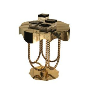 Mesas de Centro y Auxiliares de Lujo para el Hogar y Hoteles, Diseño Exclusivo y Elegante, Fabricadas en Metal de Primera Calidad, Chapadas en Oro de Alta Calidad - Product Image 1