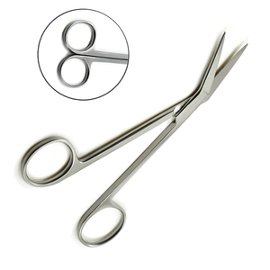 กรรไกรตัดเยื่อแก้วตาเกรดมืออาชีพ ปลายโค้ง ปลายตรง ปลายละเอียด ทำจากเหล็กกล้าไร้สนิม สำหรับการผ่าตัด - Product Image 4