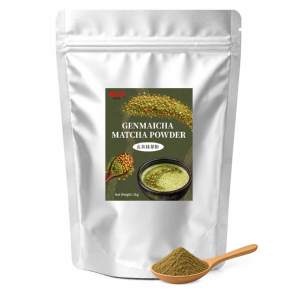 ผงชาเขียวเกนไมฉะ KEI FU 1 กก. สำหรับชานมไข่มุกหรือทำขนม - Product Image 1