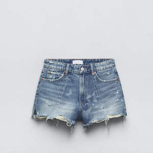 Shorts en jean tendance pour femmes, style streetwear, vente en gros, marque privée, livraison rapide pour les acheteurs américains - Product Image 2