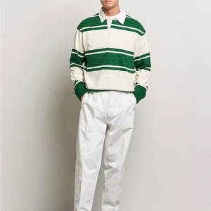 Camiseta Deportiva 2026 para Hombre, Estilo Rugby Vintage, a Rayas, Sin Mangas, Transpirable, de Algodón Suave, Informal, para Uso Diario - Product Image 5