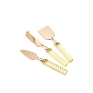 Contemporary Metal <b>Cheese</b> <b>Knife</b> <b>Set</b> Professional Serving Accessories for Restaurants and Cafés - Product Image 2