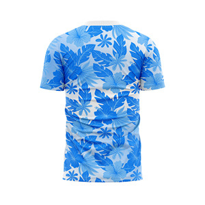เสื้อยืดกีฬาผ้าสแปนเด็กซ์/โพลีเอสเตอร์แบบไร้ตะเข็บ ระบายอากาศได้ดี ยืดได้สี่ทิศทาง ซับเหงื่อ แห้งเร็ว รับผลิตตามแบบ OEM ODM พร้อมพิมพ์ลาย - Product Image 6