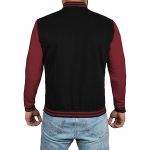 Polyester Long Sleeve Varsity Jackets Sportswear Factory Price Cheap Baseball Jacket For <b>Men</b> - Product Image 2