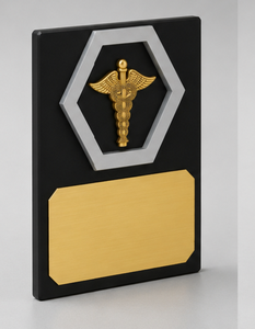 Premium Achievement Wooden <b>Plaques</b> Metal And Wood Recognition Awards Custom Celebration Trophy For Office And School Excellence - Product Image 5