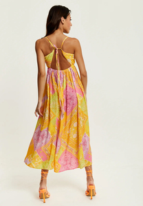Vestido Camisero Midi de Gasa Casual de Primavera para Mujer de Alta Calidad, Nuevo y Moderno con Estampado Floral, Licoroso, Azul Marino y de Cebra, Estilo Imperio - Product Image 2