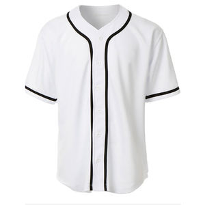 เสื้อเบสบอลซอฟต์บอลคอวีพิมพ์ลายตามสั่งขายส่ง เสื้อผ้ากีฬากลางแจ้ง ชุดยูนิฟอร์มซอฟต์บอลและเบสบอล - Product Image 2