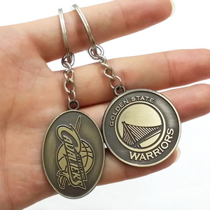 Lakers Clippers mavs ตาข่าย76ers bucks celtics spurs พวงกุญแจอัลลอยด์สัญลักษณ์ทีมบาสเก็ตบอลจี้พวงกุญแจ - Product Image 4